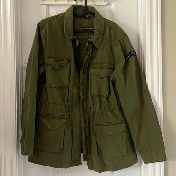 Tommy Hilfiger Army green jacket - Picture 1 of 8
